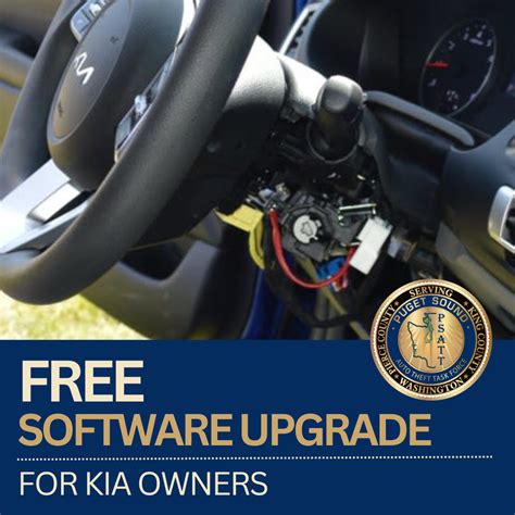Free Kia anti-theft software upgrade services available this weekend